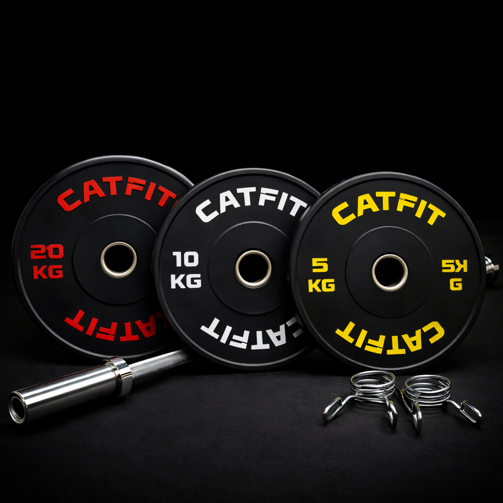 Discos y Barras Olímpicas CATFIT