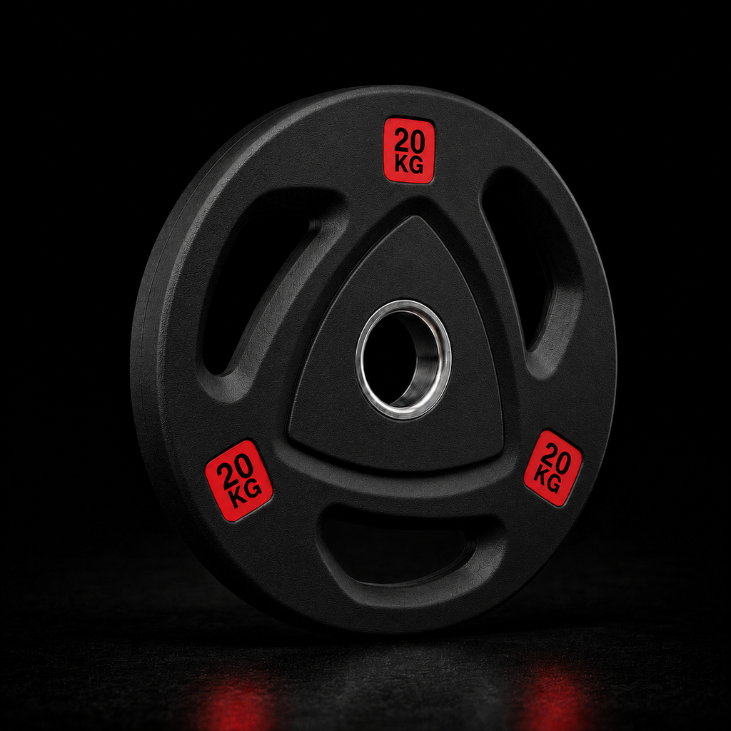 Par de Discos Triple Agarre Olímpicos CATFIT 20 kg – 50 mm