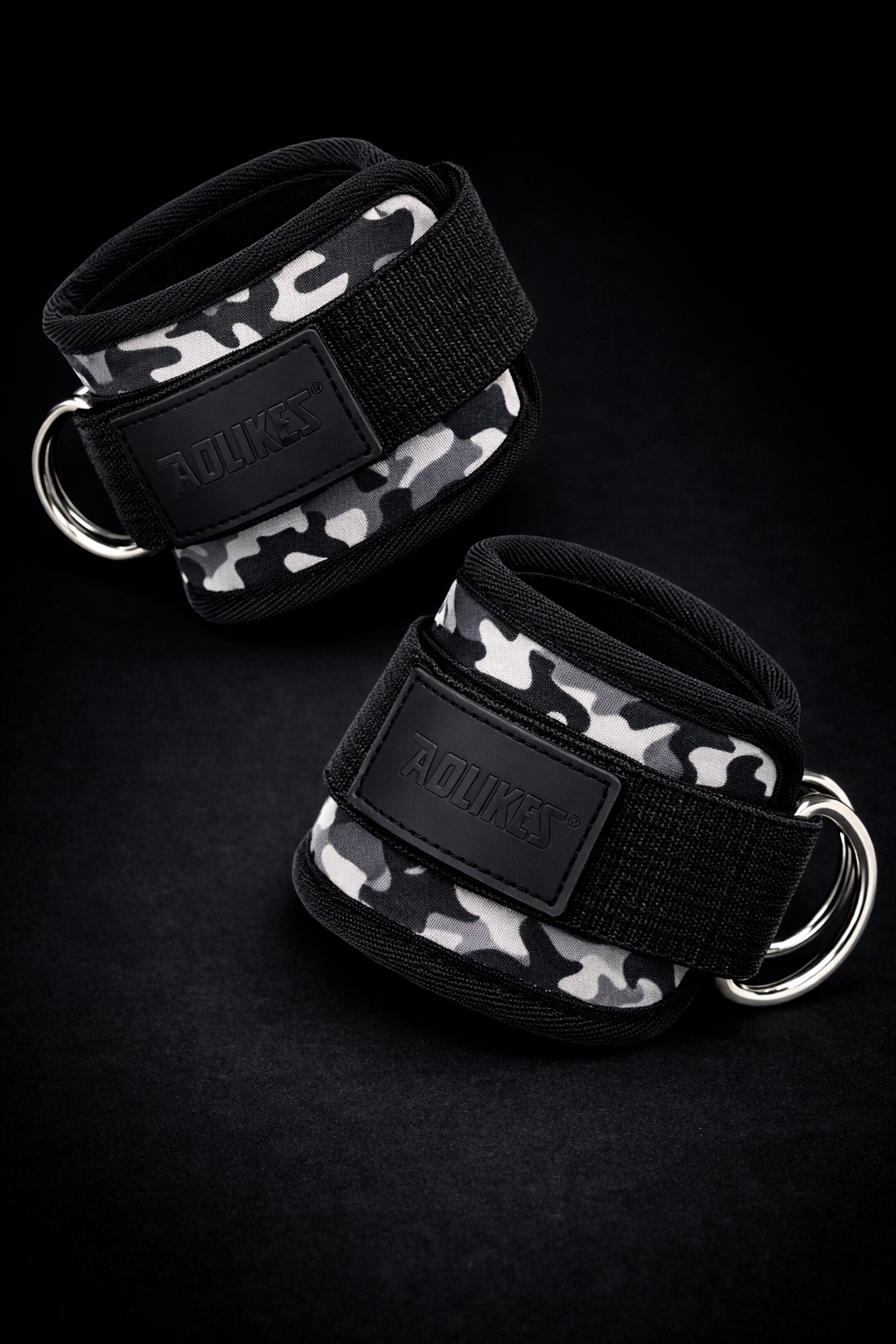 Tobilleras para polea negra (1 PAR)