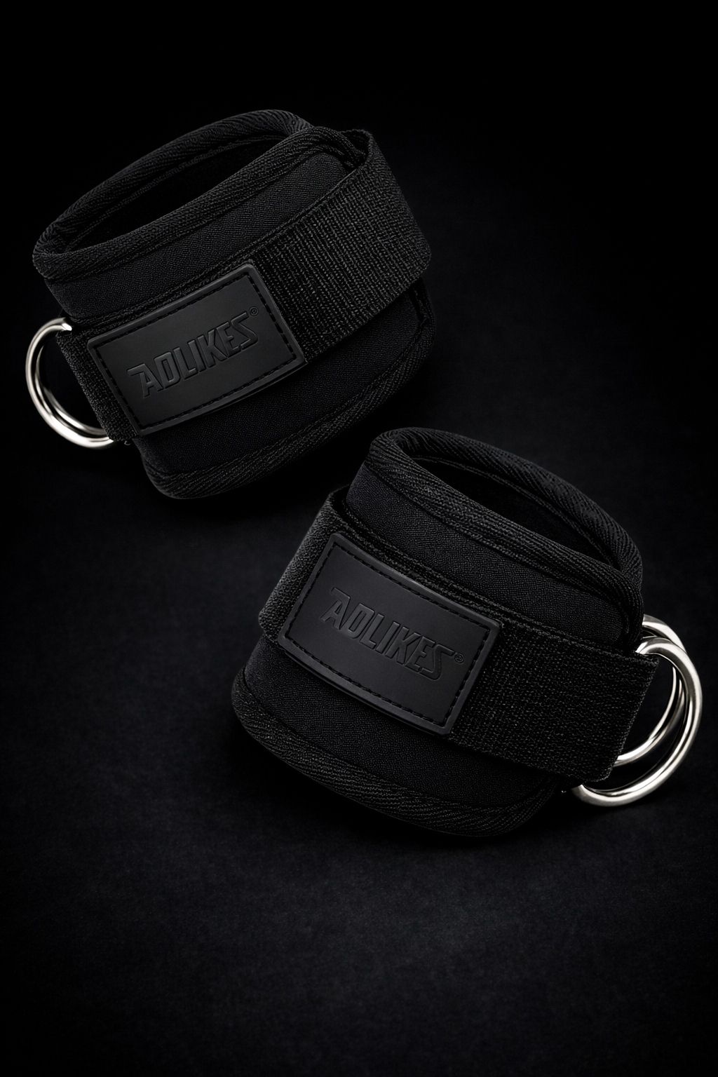 Tobilleras para polea negra (1 PAR)