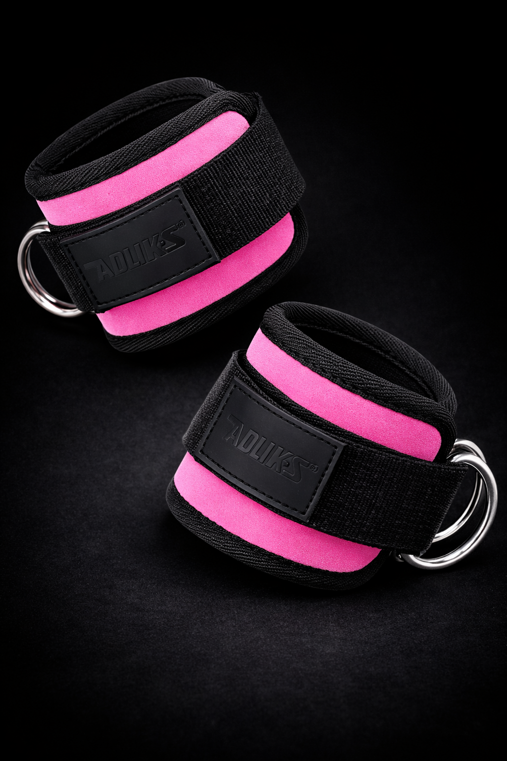 Tobilleras para polea negra (1 PAR)