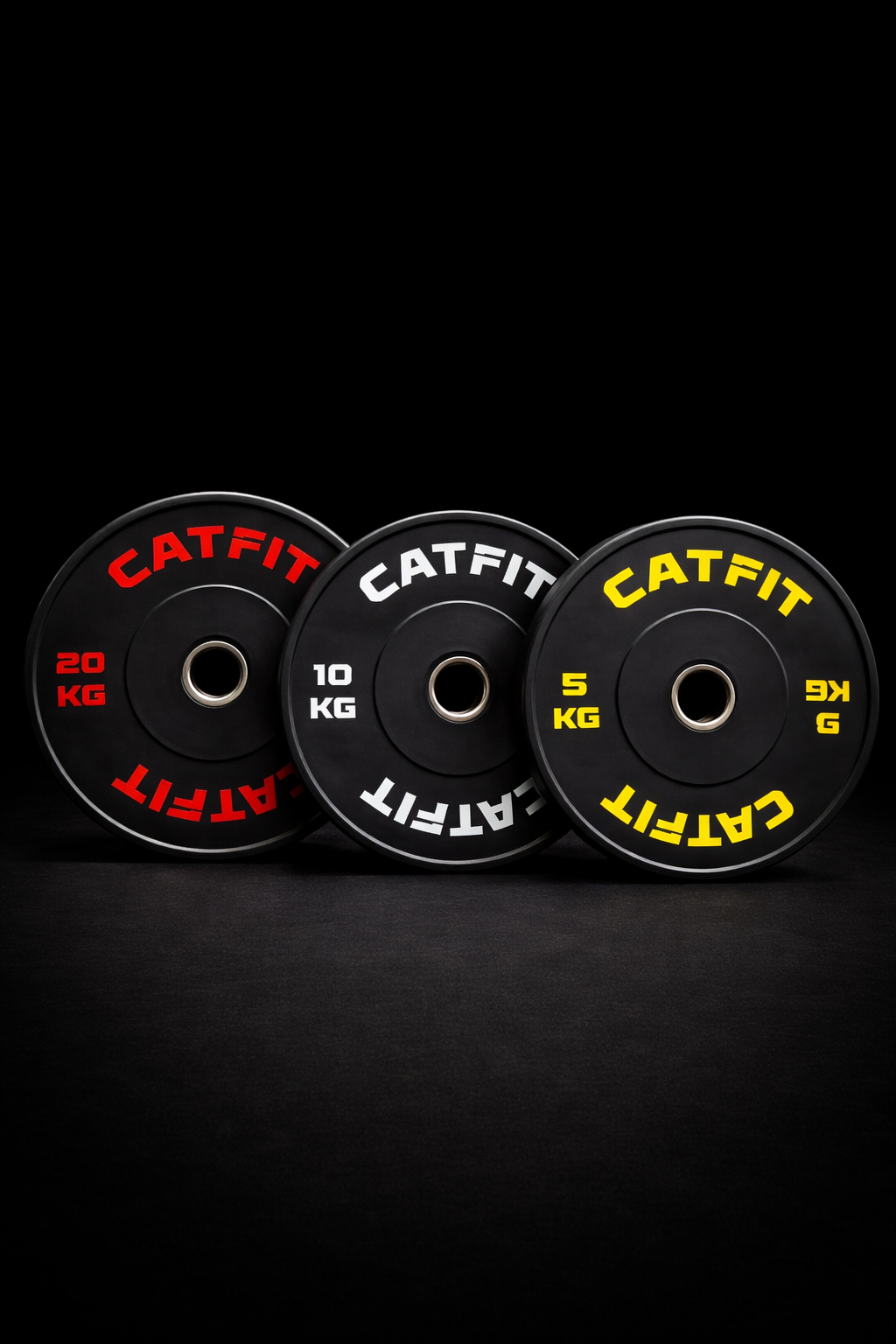 Pack 70 kgs discos olimpicos bumpers