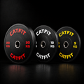 Pack Discos Bumper Olímpicos CATFIT 140 kg
