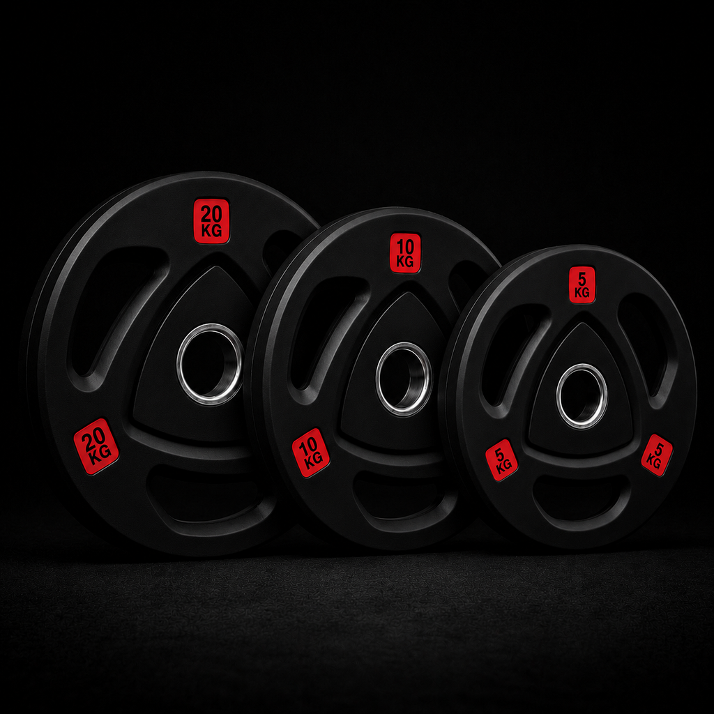 Pack Discos Olímpicos Triple Agarre 70 kg CATFIT – 50 mm