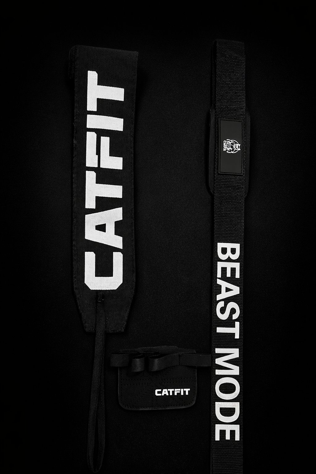 PACK BLACK Straps+Callera+Muñequera  CATFIT