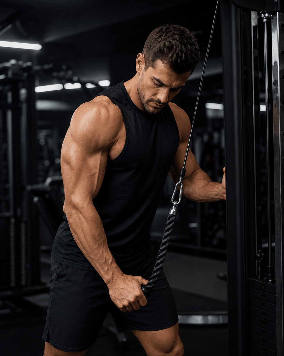 Agarre Cuerda Individua tricep CATFIT – Accesorio de Polea - catfit