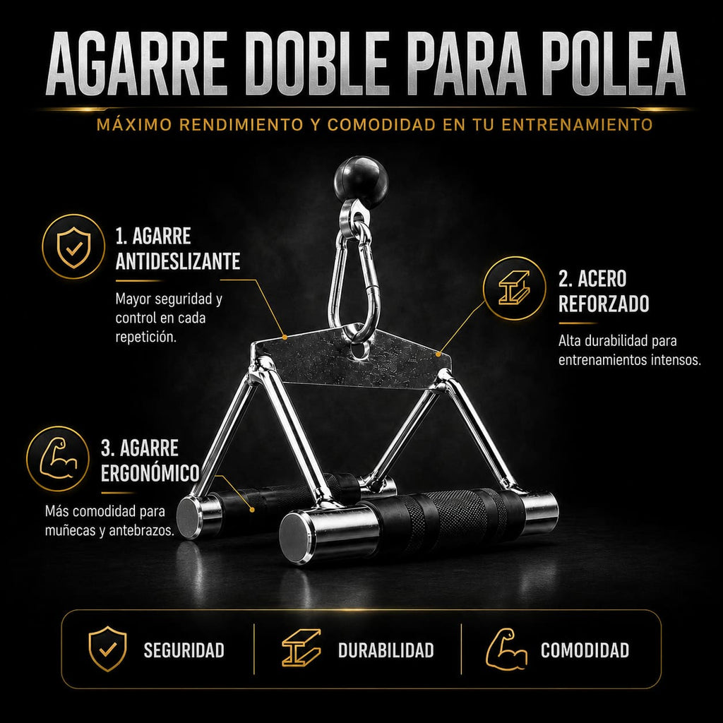 Agarre Remo Cerrado CATFIT – Accesorio de Polea - catfit