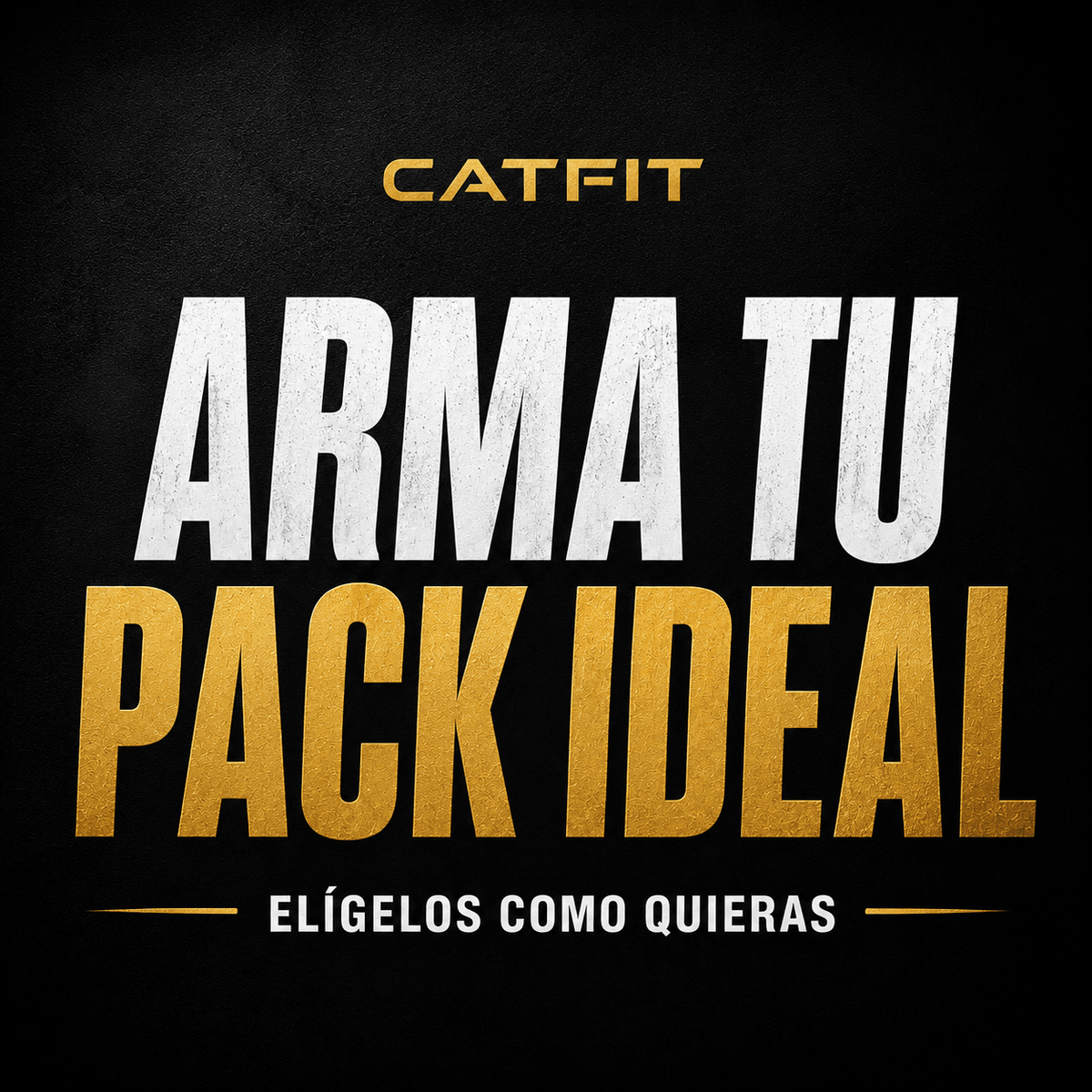 ARMA TU PACK DE DISCOS BUMPER CATFIT - catfit