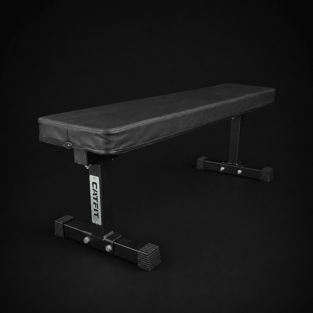 Banco de Pesas Plano CATFIT – 230 kg | Colchón 7 cm | Envío a todo Chile - catfit