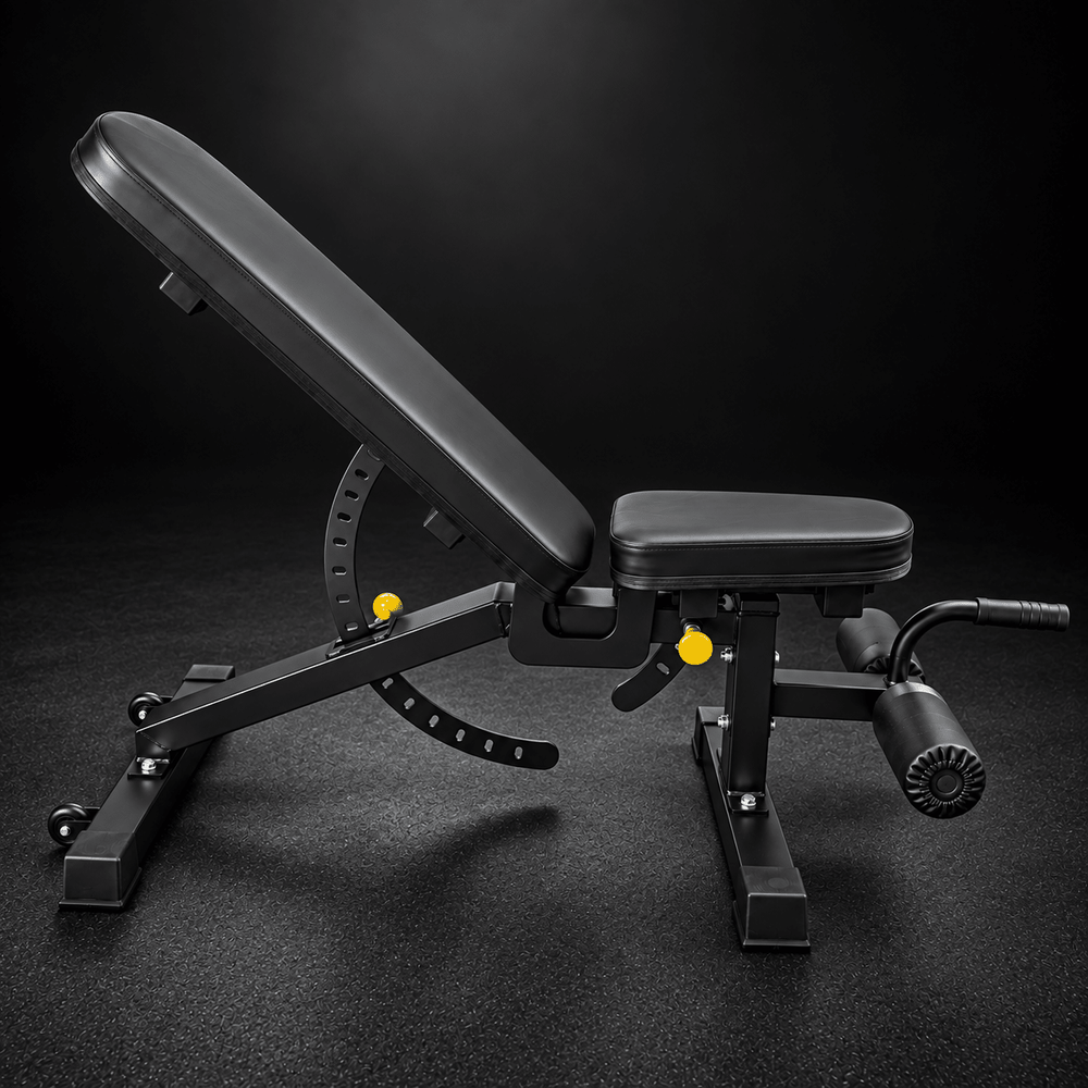BANCO REGULABLE MULTIPOSICIÓN CATFIT – SOPORTA HASTA 300 KG