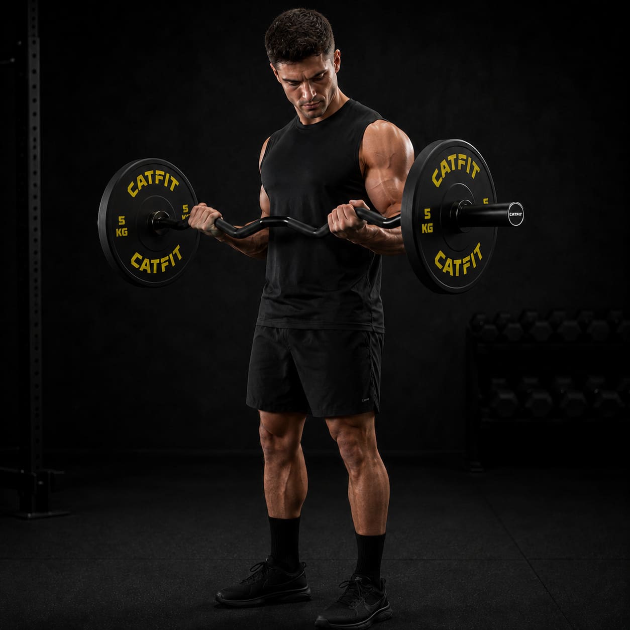 BARRA CURL Z CATFIT – 120 CM - catfit