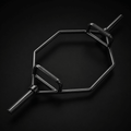Barra hexagonal negra 141 cm para peso muerto - catfit