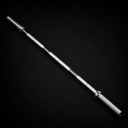 Barra Olímpica CATFIT de 20 kg y 2,20 mts, ideal para sentadillas, peso muerto y press. Resistente y lista para entrenamientos exigentes en casa.