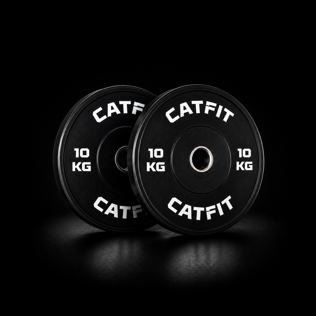 Pack Discos Bumper Olímpicos CATFIT 140 kg