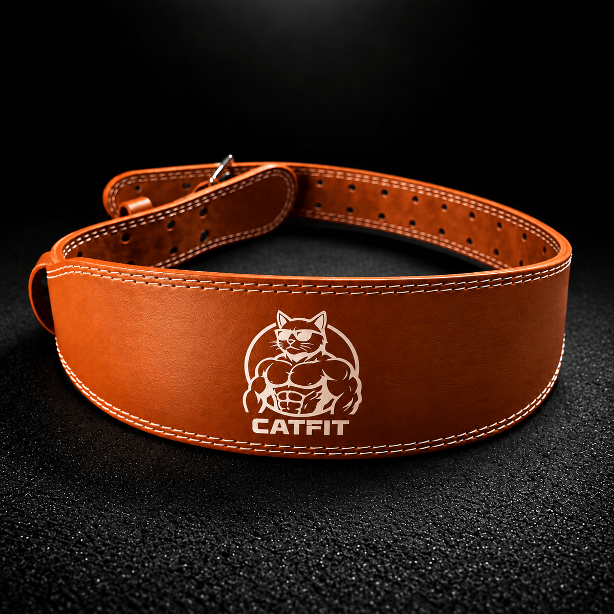 CINTURÓN DE LEVANTAMIENTO CATFIT PREMIUM - CATFIT