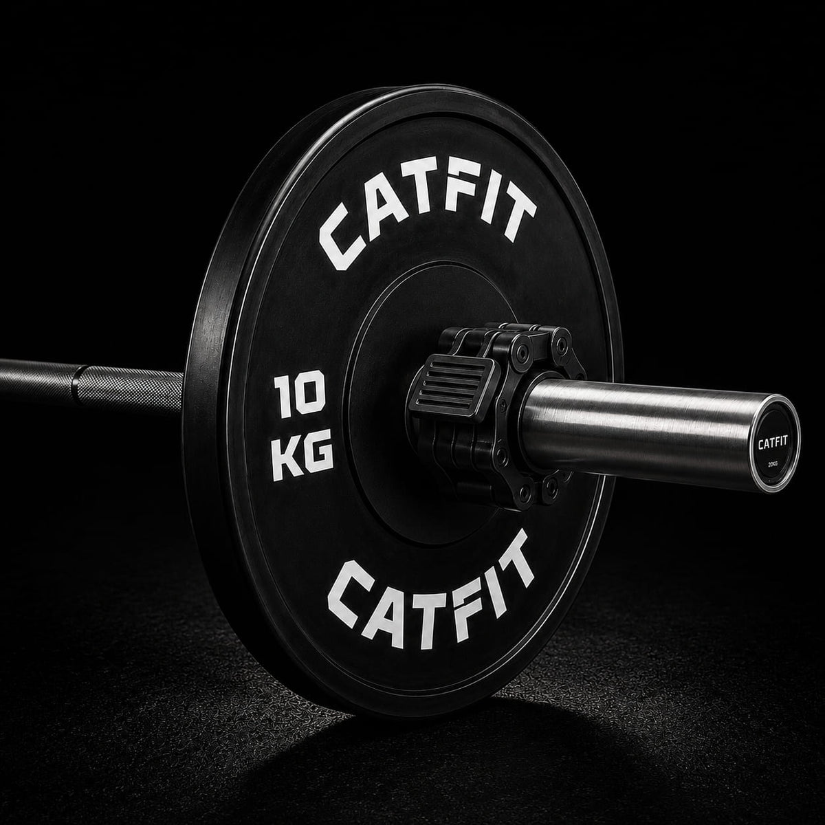 Collarines Olímpicos negros de 50 mm – Par - catfit