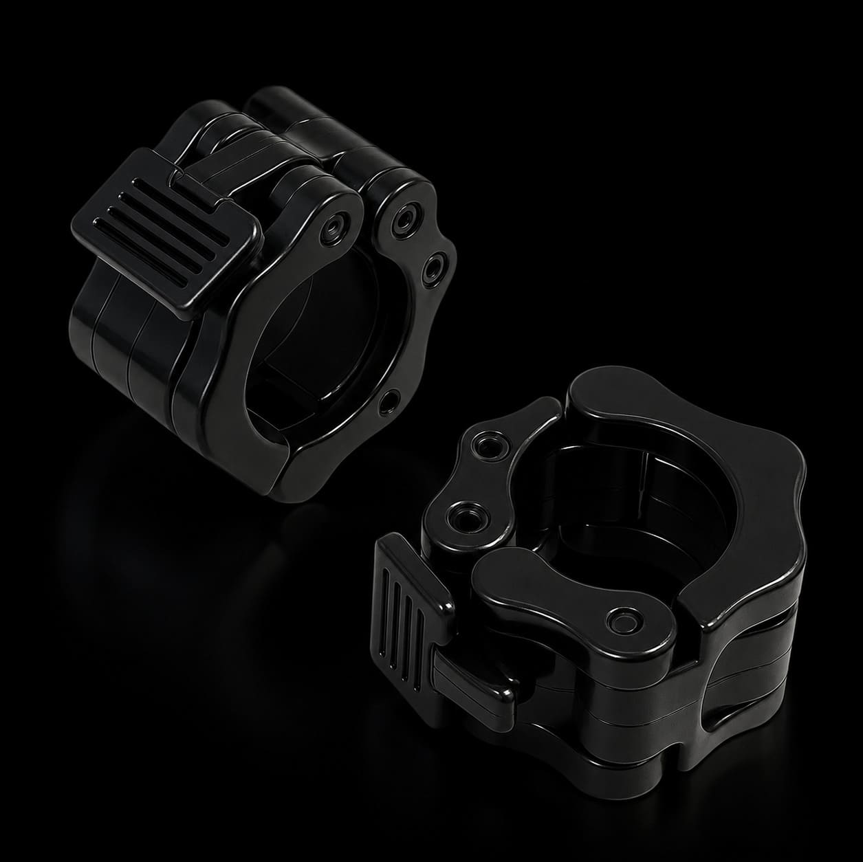 Collarines Olímpicos negros de 50 mm – Par - catfit