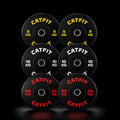 Pack 70 kgs discos olimpicos bumpers - catfit