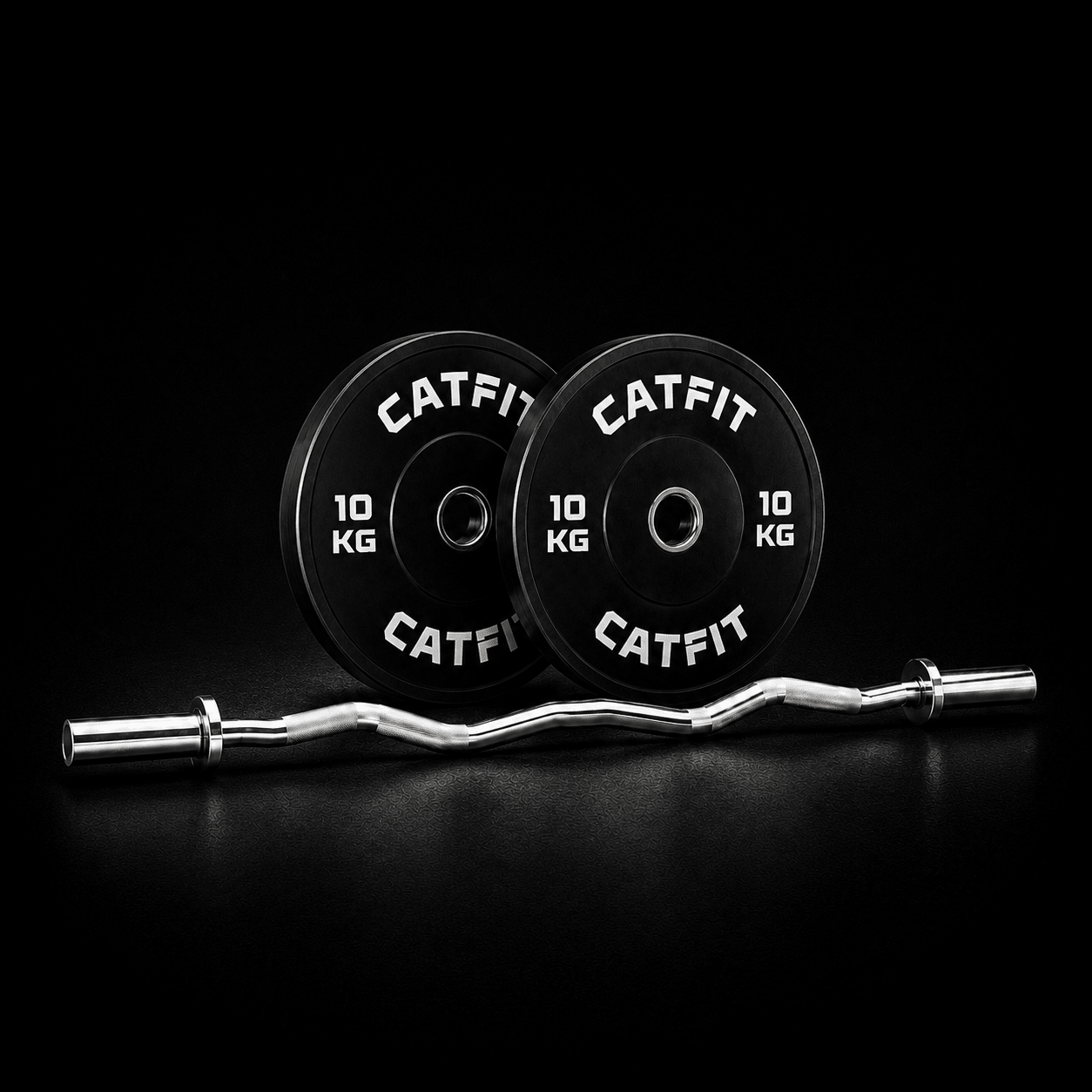 Pack Barra Z Olímpica + Discos Olímpicos CATFIT 10 KG (Par) - catfit