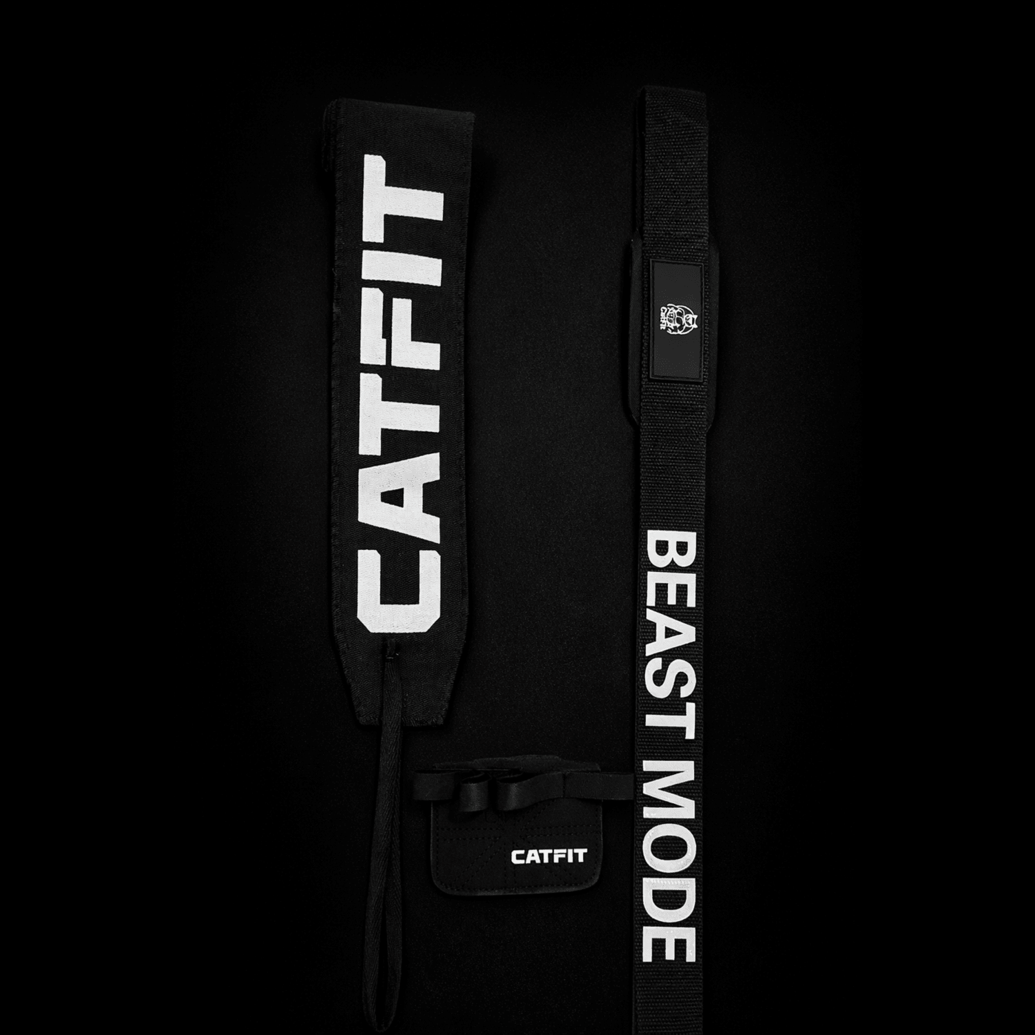 PACK BLACK Straps+Callera+Muñequera CATFIT - catfit