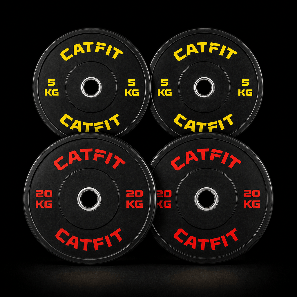 PACK DE DISCOS BUMPER OLÍMPICOS CATFIT — 50 KG - catfit
