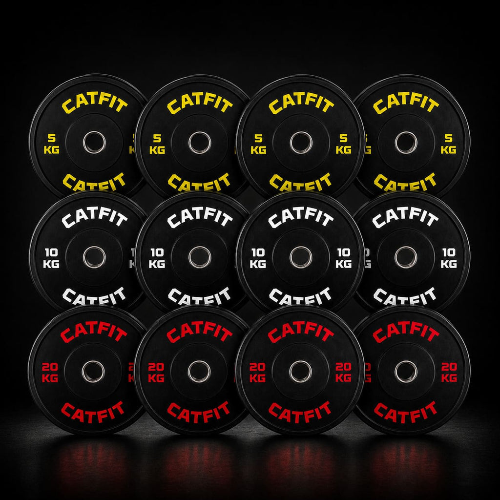 Pack Discos Bumper Olímpicos CATFIT 140 kg - catfit