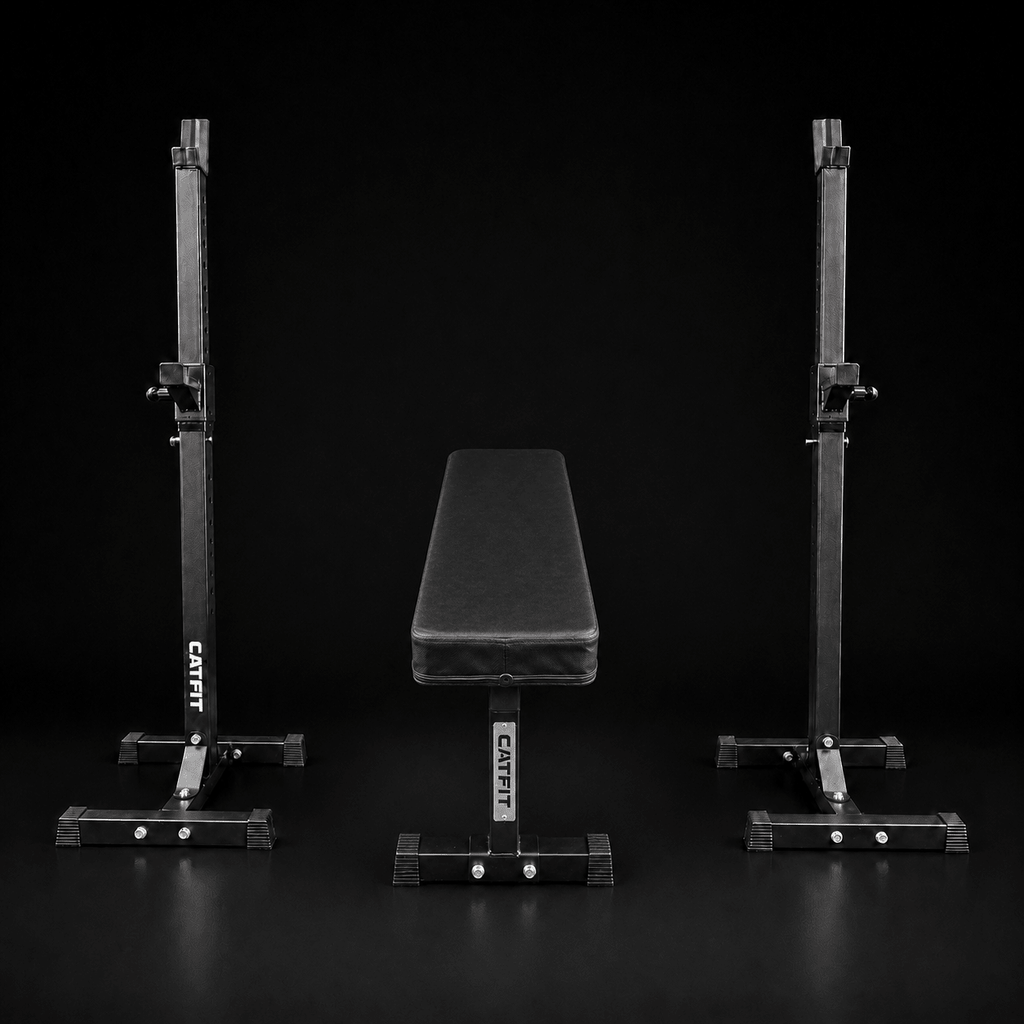 PACK RACK SQUAD + BANCO PLANO - catfit