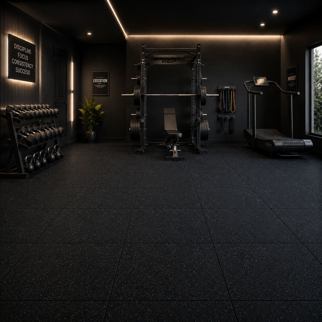 PALMETA DE CAUCHO CATFIT 1X1 M – 20 MM | PISO PARA GIMNASIO