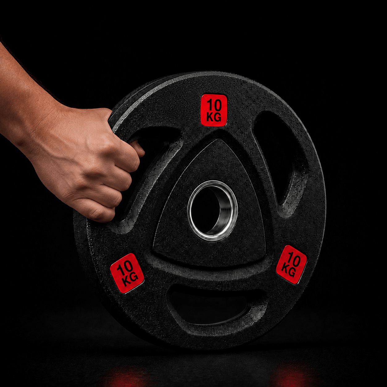 Par de Discos Triple Agarre Olímpicos CATFIT 10 kg – 50 mm - catfit