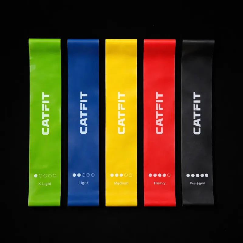 Set 5 Bandas Elásticas Catfit Resistencias - catfit