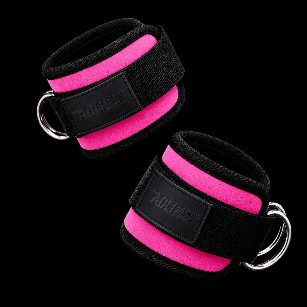 Tobilleras para polea negra (1 PAR) - catfit