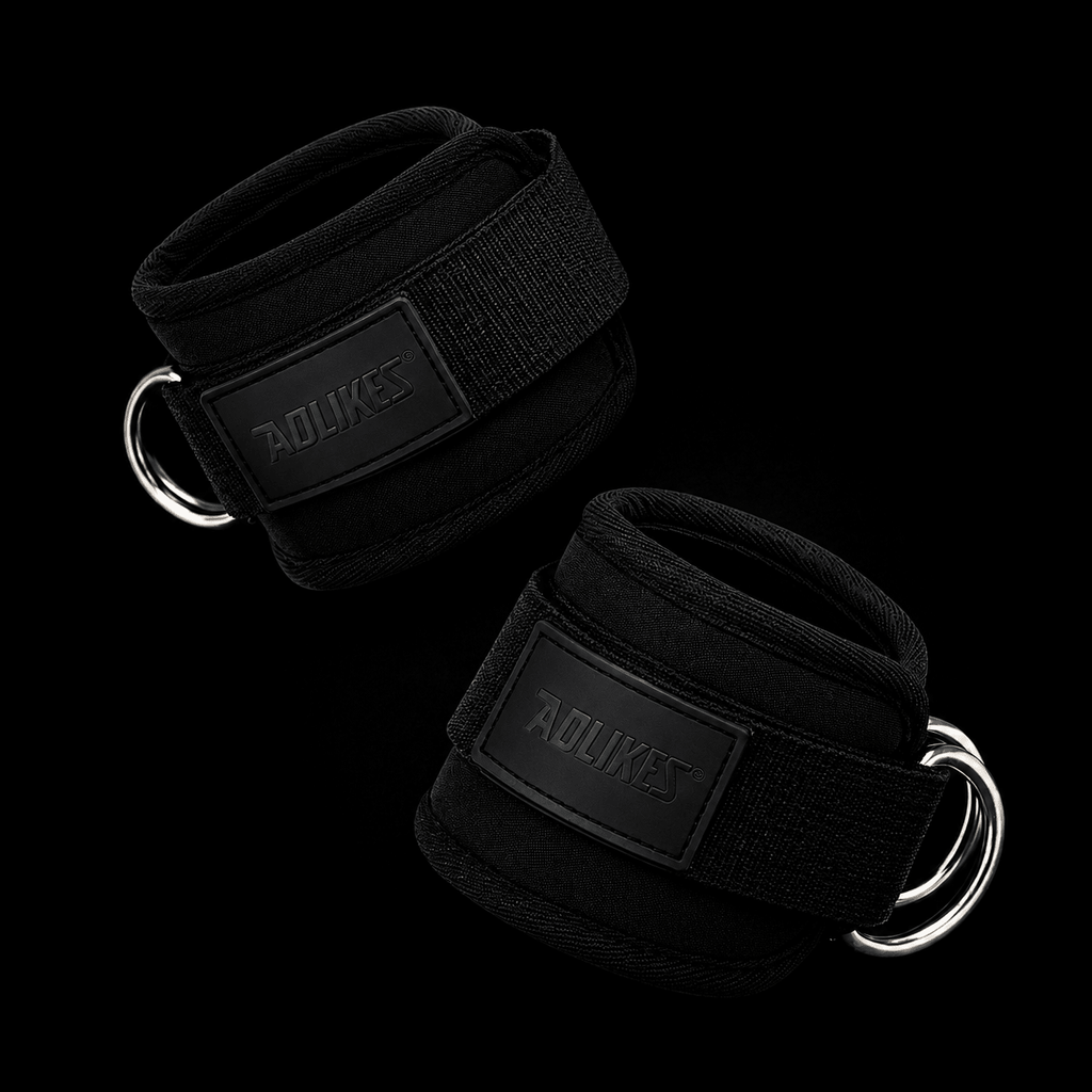 Tobilleras para polea negra (1 PAR) - catfit