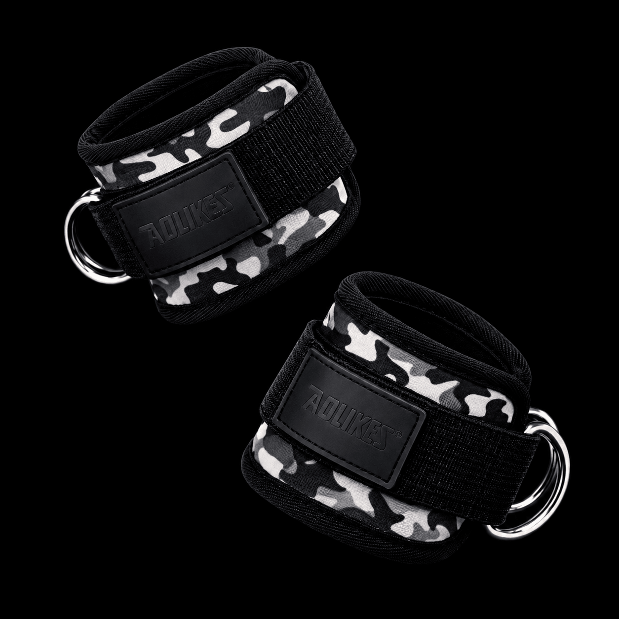 Tobilleras para polea negra (1 PAR) - catfit
